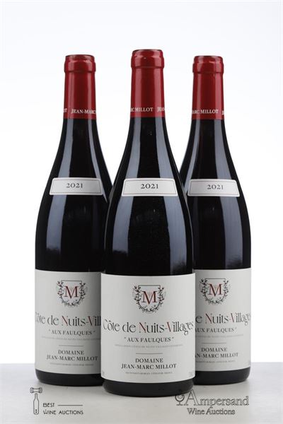 COTE DE NUITS VILLAGES AUX FAULQUES 2021 - Jean Marc Millot - 3 Bottles