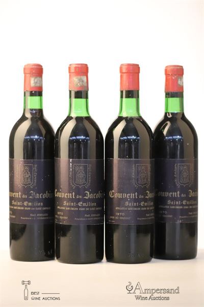 COUVENT DES JACOBINS 1970 - Mc - 4 Bottles