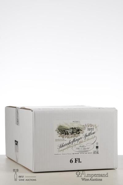 SCHARZHOFBERGER RIESLING SPATLESE 2022 - Egon Muller - 6 Bottles - Oc 6