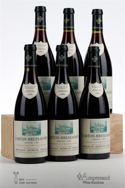 CORTON BRESSANDES 2000 - Jacques Prieur - 6 Bottles