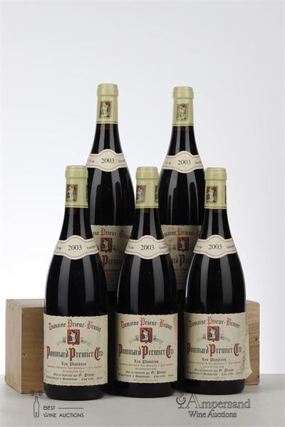 POMMARD LES PLATIERES 2003 - G. Prieur - 5 Bottles