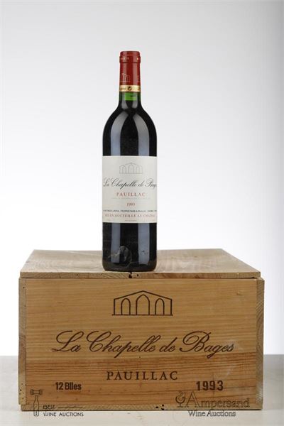 LA CHAPELLE DE BAGES 1992 - Mc - 12 Bottles - Owc 12