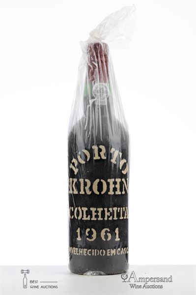 KROHN COLHEITA PORT 1961 - Krohn - Bottled in 2000 - 1 Bottle