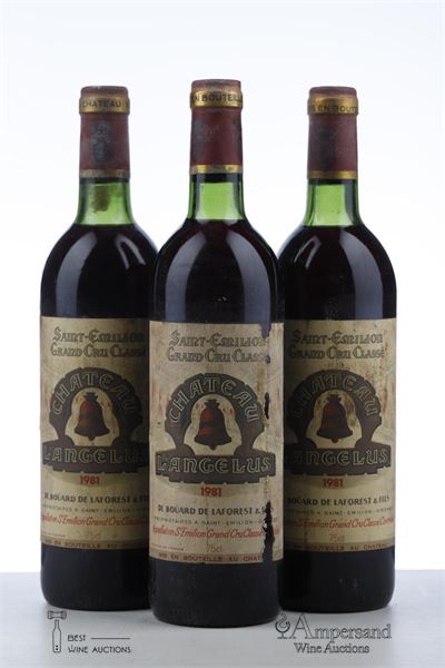 ANGELUS 1981  - Mc - 3 Bottles