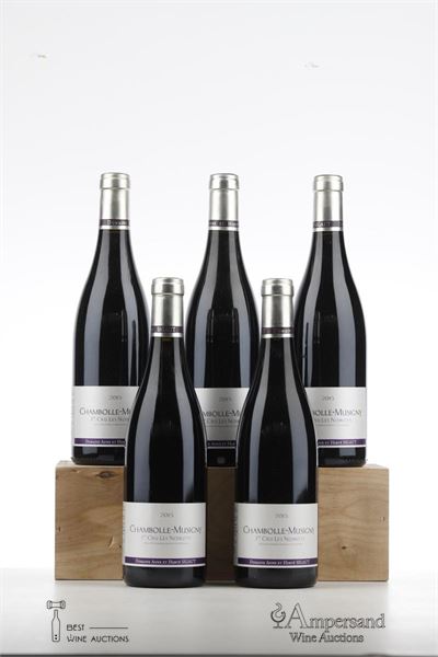 CHAMBOLLE MUSIGNY LES NOIROTS 2015 - Anne et Herve Sigaut - 5 Bottles