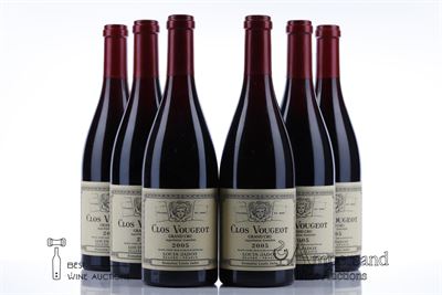 CLOS VOUGEOT 2005 - Louis Jadot - 6 Bottles - Owc 6