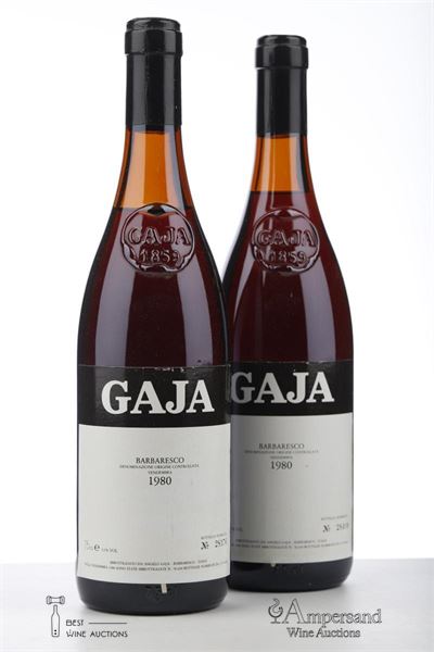 BARBARESCO 1980 - Gaja - 2 Bottles