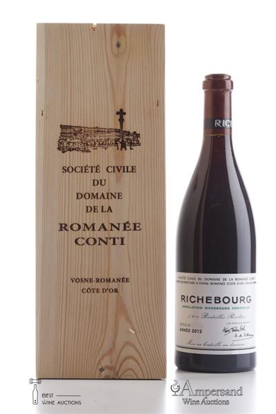 RICHEBOURG 2012 - Domaine de la Romanee Conti - 1 Bottle - Owc 1