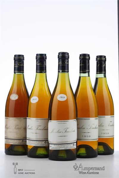 MOULIN TOUCHAIS 1959 - Mc - 5 Bottles