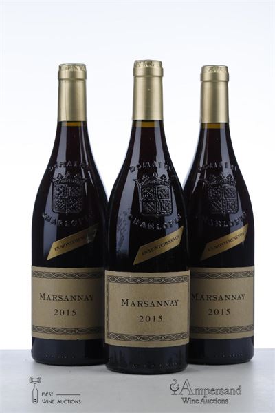 MARSANNAY EN MONTCHENEVENOY 2015 - Philippe Charlopin Parizot - 3 Bottles
