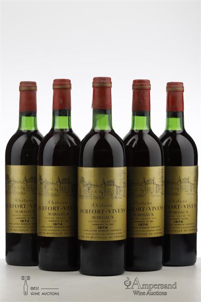 DURFORT VIVENS 1974 - Mc - 5 Bottles