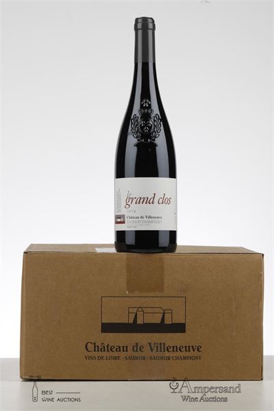 SAUMUR CHAMPIGNY LE GRAND CLOS 2014 - Chateau de Villeneuve - 6 Bottles - Oc 6