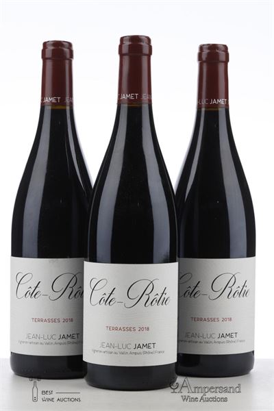 COTE ROTIE TERRASSES 2018 - Jamet - 3 Bottles