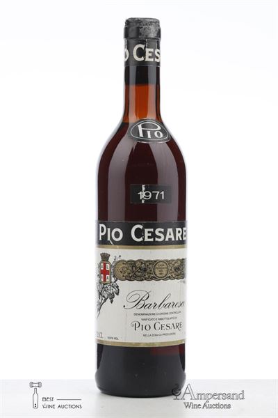 BARBARESCO 1971 - Pio Cesare - 1 Bottle