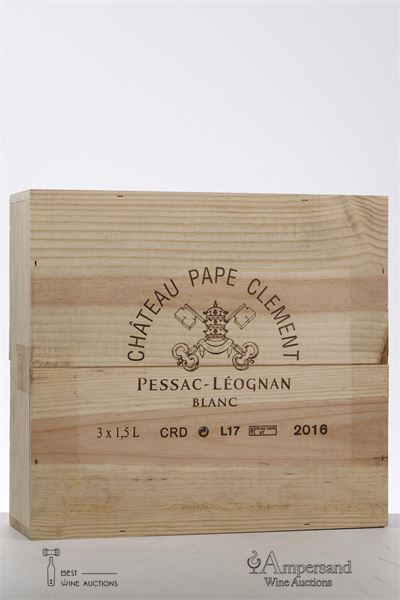PAPE CLEMENT BLANC 2016 - Mc - 3 Magnums - Owc 3