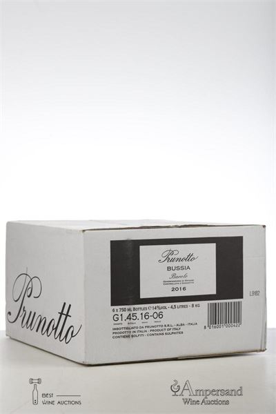 BAROLO BUSSIA 2016 - Prunotto - 6 Bottles - Oc 6