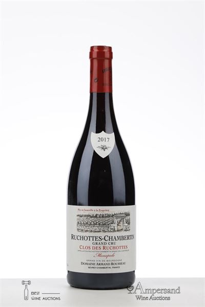 RUCHOTTES CHAMBERTIN CLOS DES RUCHOTTES 2017 - Armand Rousseau - 1 Bottle