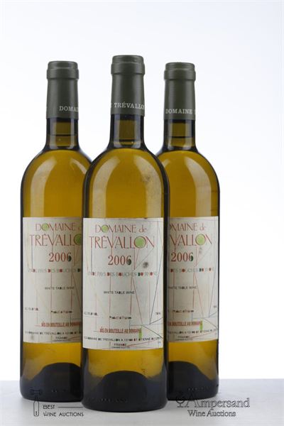 DOMAINE DE TREVALLON BLANC 2006 - Mc - 3 Bottles