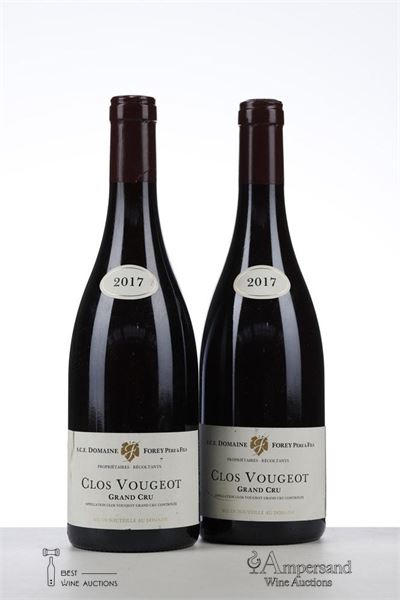 CLOS VOUGEOT 2017 - Forey - 2 Bottles