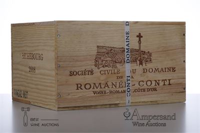 RICHEBOURG Domaine de la Romanee Conti 2008 - 6 Bottles in Owc 6