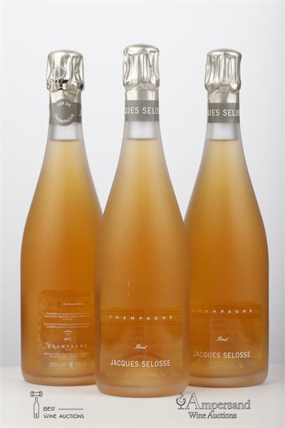 JACQUES SELOSSE BRUT ROSE NV - Jacques Selosse - 3 Bottles