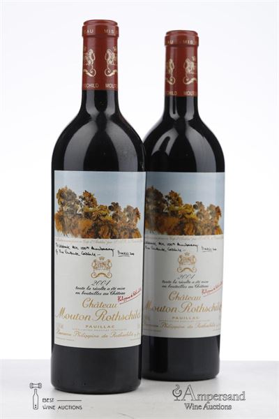 MOUTON ROTHSCHILD 2004 - Mc - 2 Bottles
