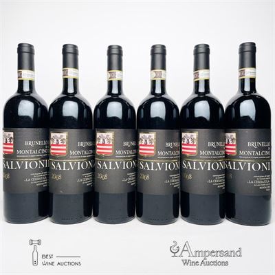 BRUNELLO DI MONTALCINO LA CERBAIOLA 2008 - Salvioni - 12 Bottles