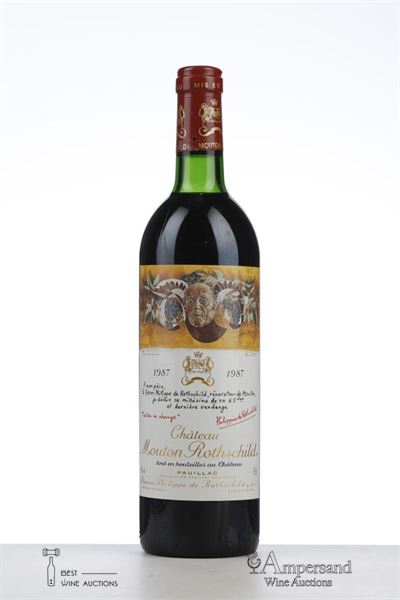MOUTON ROTHSCHILD 1987 - Mc - 1 Bottle