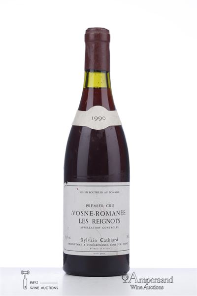 VOSNE ROMANEE LES REIGNOTS 1990 - Sylvain Cathiard - 1 Bottle