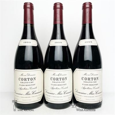 CORTON CLOS ROGNET 1998 - Meo Camuzet - 3 Bottles