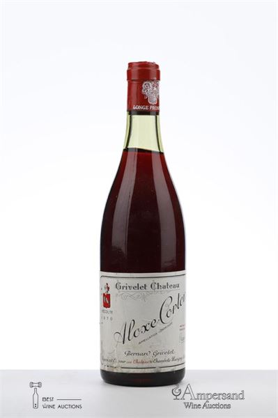 ALOXE CORTON 1970 - Grivelet - 1 Bottle
