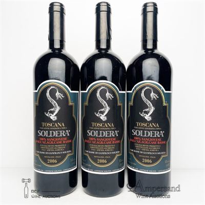 BRUNELLO DI MONTALCINO RISERVA 2006 - Soldera - 3 Bottles - Bottle