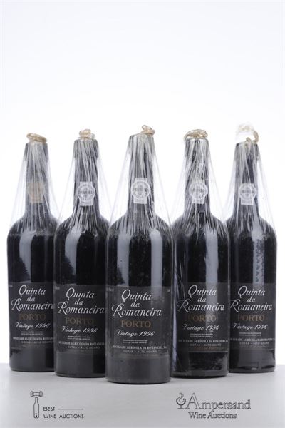 QUINTA DA ROMANEIRA VINTAGE PORT 1996 - SA da Romaneira - 5 Bottles
