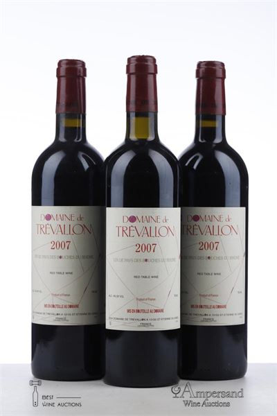 DOMAINE DE TREVALLON 2007 - Mc - 3 Bottles