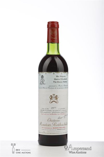 MOUTON ROTHSCHILD 1977 - Mc - 1 Bottle