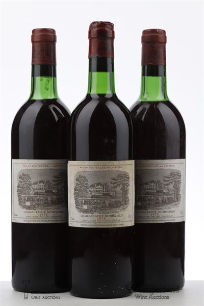 LAFITE ROTHSCHILD 1973 - Mc - 3 Bottles