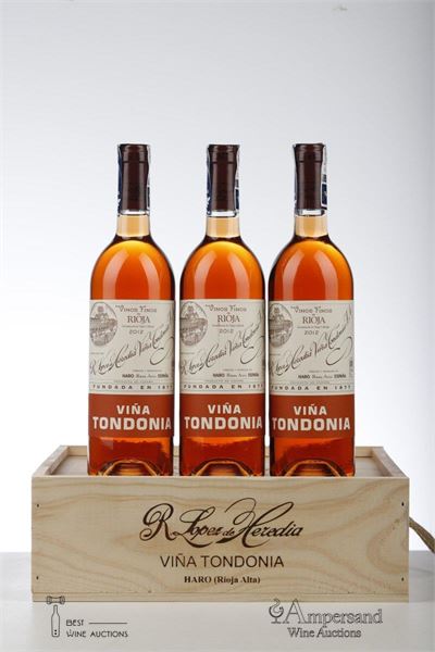 TONDONIA ROSADO GRAN RESERVA 2012 - Lopez de Heredia - 3 Bottles - Owc 3