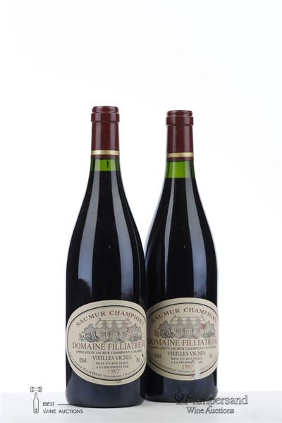 SAUMUR CHAMPIGNY VIEILLES VIGNES 1997 - Filliatrau - 2 Bottles