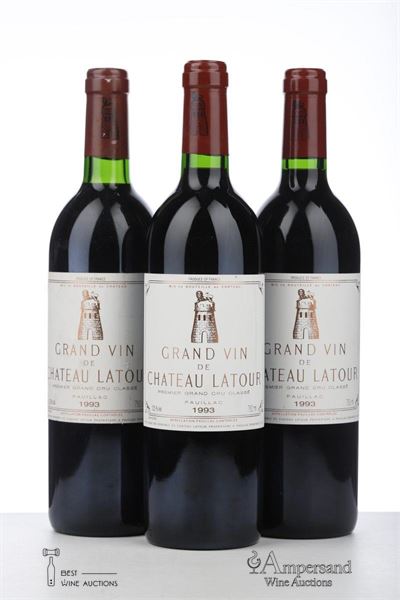 LATOUR 1993 - Mc - 3 Bottles