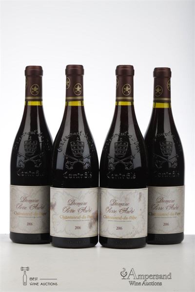 CHATEAUNEUF DU PAPE 2006 - Pierre Andre - 4 Bottles