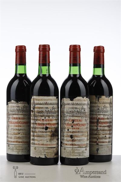 EGLISE CLINET 1978 - Mc - 4 Bottles