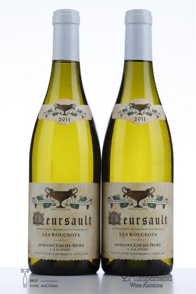 MEURSAULT LES ROUGEOTS 2011 - Coche Dury - 2 Bottles