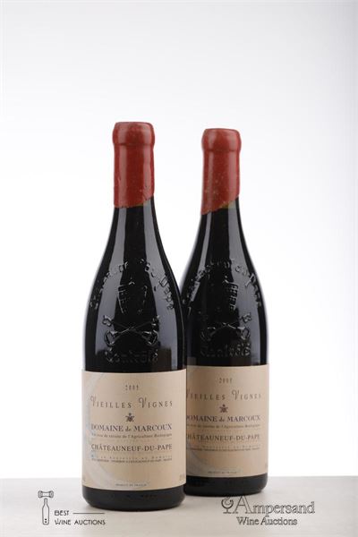 CHATEAUNEUF DU PAPE MARCOUX VIEILLES VIGNES 2005 - Domaine de Marcoux - 2 Bottles