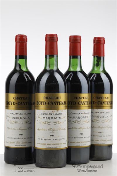 BOYD CANTENAC 1983 - Mc - 4 Bottles