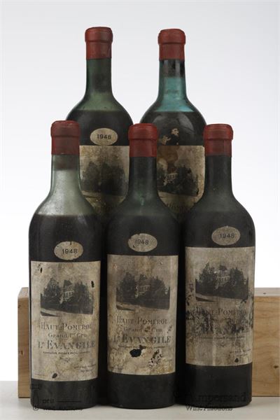 EVANGILE 1948 - Ducasse - 5 Bottles