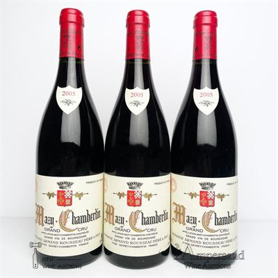 MAZY CHAMBERTIN 2005 - Armand Rousseau - 3 Bottles