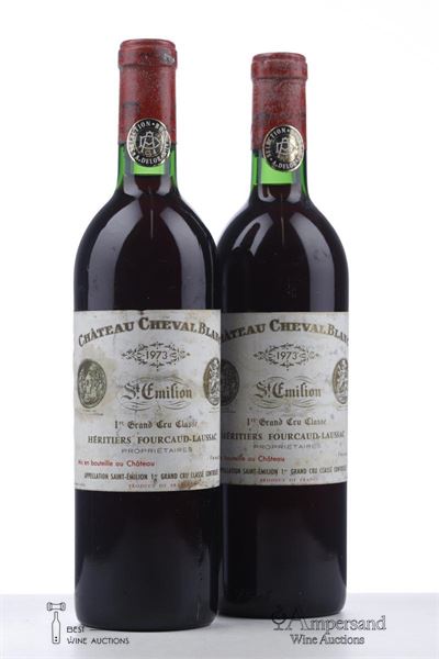 CHEVAL BLANC 1973 - Mc - 2 Bottles
