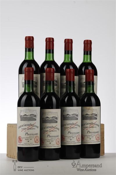GRAND PUY LACOSTE 1971 - Mc - 8 Bottles