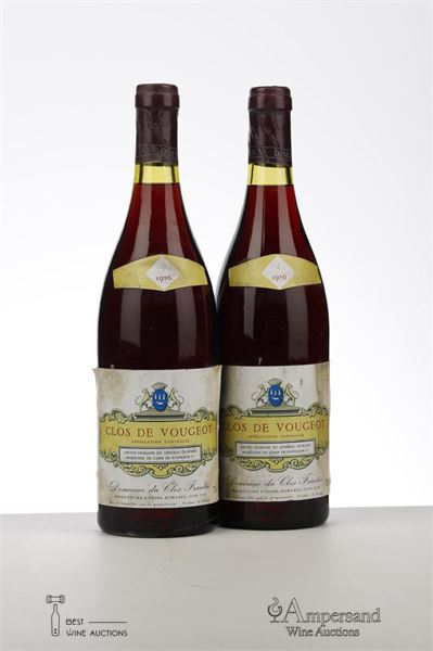 CLOS DE VOUGEOT 1976 - Du Clos Frantin - 2 Bottles