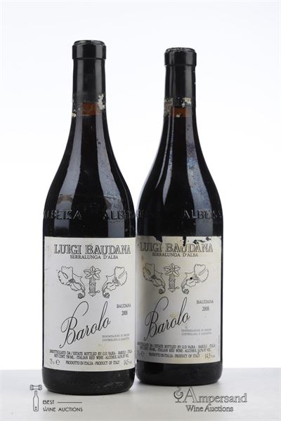 BAROLO BAUDANA 2008 - Luigi Baudana - G.V. Vajra - 2 Bottles
